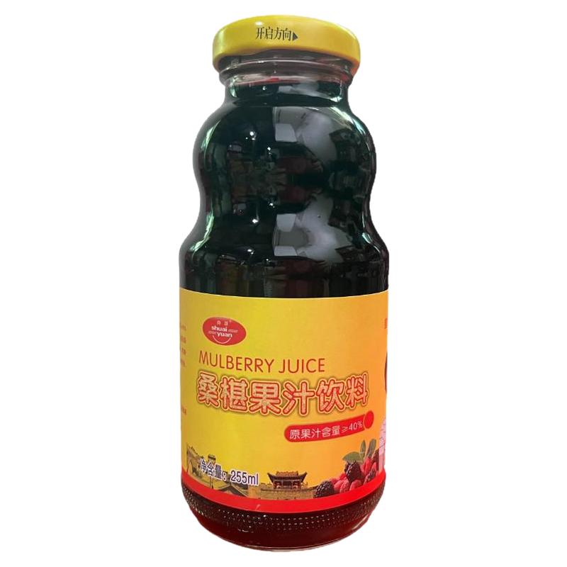 帅源桑葚果汁酸甜适口皇城八宝