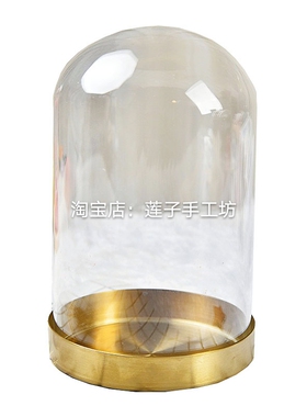 盲盒手办人偶发光防尘罩永生花