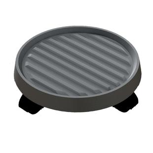 花盆托盘带轮可移动底座塑料加厚底托滑轮花盆垫透气万向轮水桶