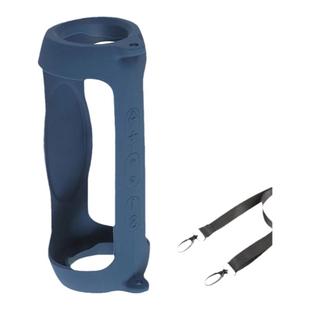 适用JBL Charge5保护套 冲击波5代音响硅胶套蓝牙音箱软壳包户外便携户外收纳盒防摔防尘套单肩背挂包