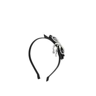 [新年礼物]JIMMY CHOO/CRYSTAL BOW HEADBAND 女士 束发带