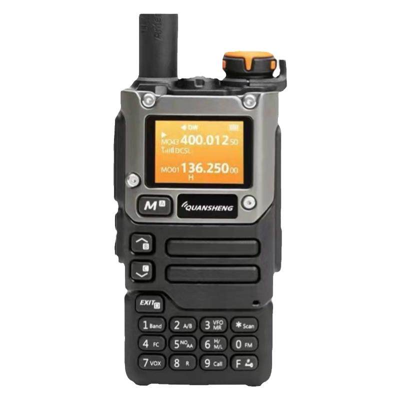 泉盛对讲机UV-K6调频手台一键对频对机讲航空频USB充对机讲手持机