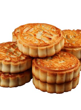 东北老式酥皮月饼10块