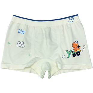 儿童无缝内裤莫代尔男童平角中大童不夹PP女童四角短裤内一体无痕