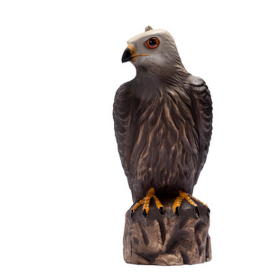 跨境外贸老鹰摆件模型园林装饰 田园驱鸟吓鼠仿真老鹰摆件 驱鸟器