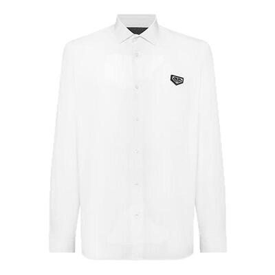 PHILIPP PLEIN 男士Sugar Daddy剪裁长袖衬衫