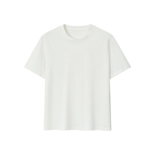 VLABMADE *口粮tee*花纱天丝亚麻棉230g/m²基础正肩合身剪裁短袖