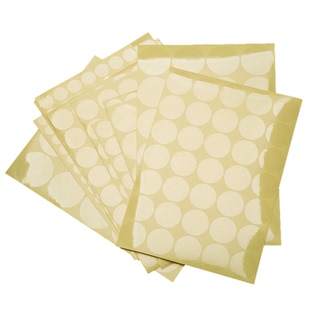 圆形透明封口贴PET不干胶标签贴彩盒包装盒专用封口标PET标签贴纸圆点贴封箱贴透明不干胶标签贴纸可定制印刷