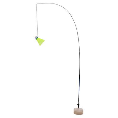 5公斤大底座稳羽毛球单人训练器