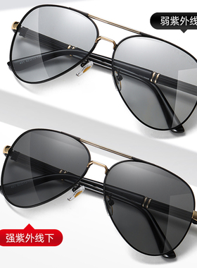 高档墨镜男士开车专用钓鱼钓鱼驾驶镜防紫外线防晒时尚太阳镜日夜