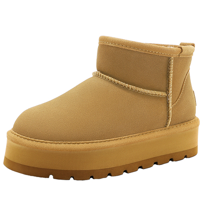 加绒加厚防滑东北面包棉鞋