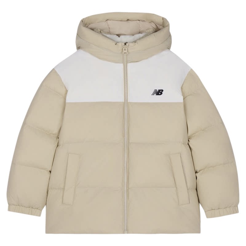 Newbalance童装拼接款羽绒服