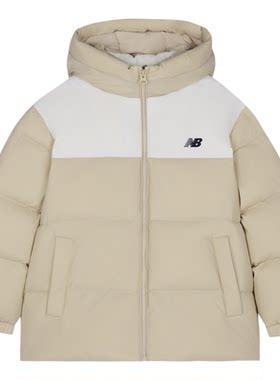Newbalance童装拼接款羽绒服
