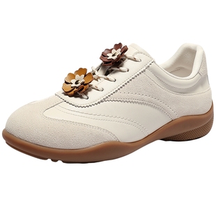 【新年礼物】森达小马德训鞋女26年商场同款红色阿甘运动鞋4NU23