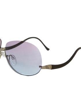 美国代购古着波西米亚圆形太阳镜