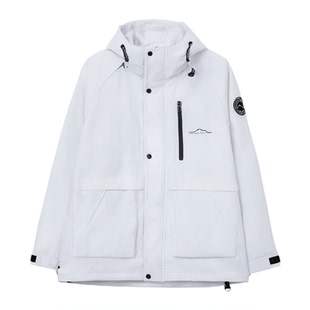 王一博同款鸭鸭2025新款工装派克羽绒服男女冬季加厚短款情侣外套