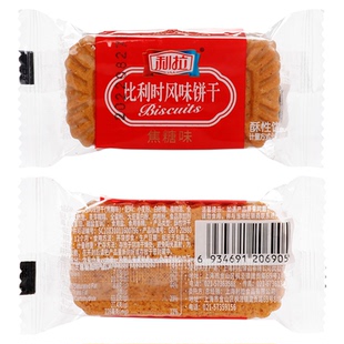 比利时风味焦糖饼干单独小包装早餐儿童零食休闲饼干咖啡伴侣装饰