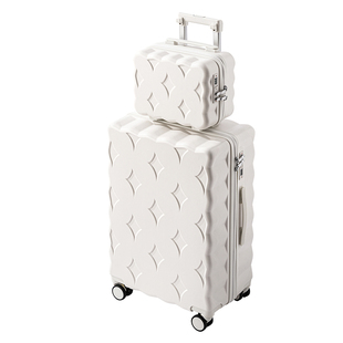 袋鼠2026新款子母行李箱一大一小结实耐用高颜值密码旅行拉杆皮箱