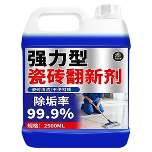 瓷砖翻新剂家用卫生间地面翻新改造瓷砖清洁剂强力去污抛光增亮#