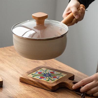 日式实木放锅垫 复古隔热垫家用创意餐垫耐高温防烫桌垫杯垫盘垫