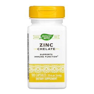 香港直发Nature'sWay然萃维氨基酸锌螯合剂促进新陈代谢100粒胶囊