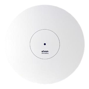 elvon 伊文黑胶唱机 LP抗滑盘 超距检测规尺 唱针唱头校准盘