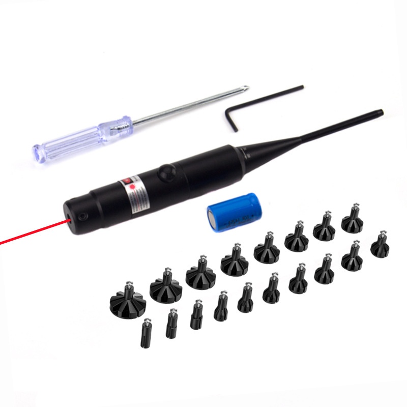 18接头红绿激光校准仪归零器红激光 Laser Bore Singht