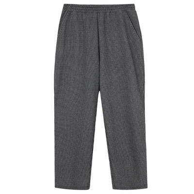 铜牛BLESS系列九分裤弹力小格纹