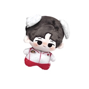 新品莎头周边棉花娃娃5114毛绒公仔创意可爱Q版玩偶桌面挂件10cm