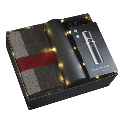 冬天保暖围巾送男朋友礼物高级感