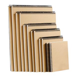 元浩A4素描本美术生专用加厚速写本8K学生用幼儿园16K画画本空白A3初学者儿童手绘A5八开32K线圈4K侧翻横翻