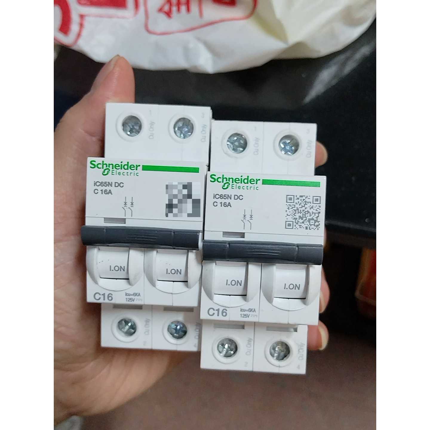 〔议价-可维修〕施耐德直流断路器 iC65N DC 2P C16A 全新均有货