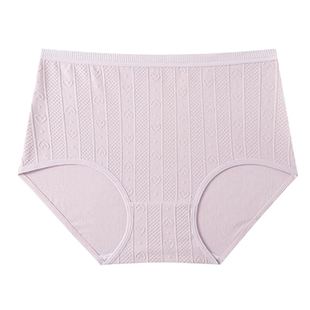 妈妈内裤女士纯棉抗菌高腰中老年人妇女加肥加大码全棉短裤新款