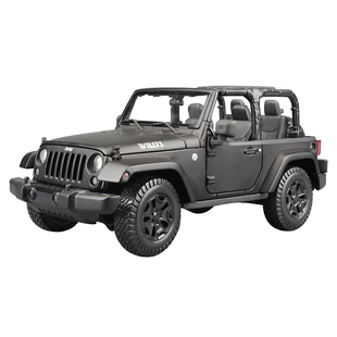 美驰图1:18Jeep吉普罗宾汉车模 威利斯越野仿真合金汽车模型礼物