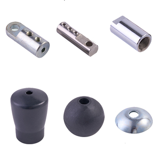 健身器材钢丝绳配件包塑拉力绳索健身男压接球头夹端子锁扣防护套