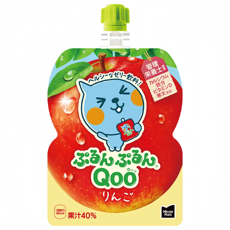 日本可口可乐酷儿Qoo儿童果冻