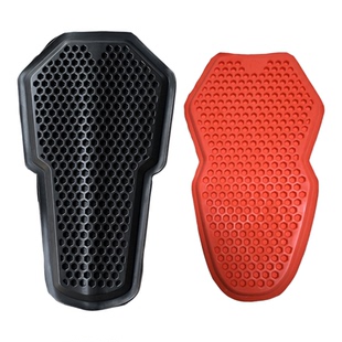 摩托车骑行服护背护具机车液态感不透风内置插入式背板加大加长厚