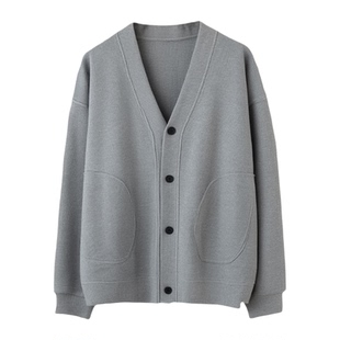 日系老钱风外套男款春秋2025新款套装休闲百搭冬季加绒夹克三件套