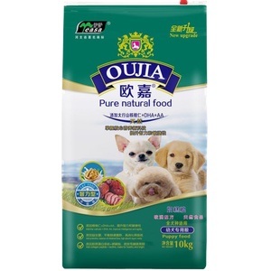欧嘉狗粮10kg成犬幼犬狗粮通用型