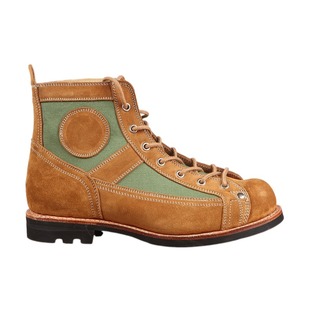 3516厂65式伞兵靴翻毛真皮短脸工装靴复古跳伞靴户外休闲马丁靴男