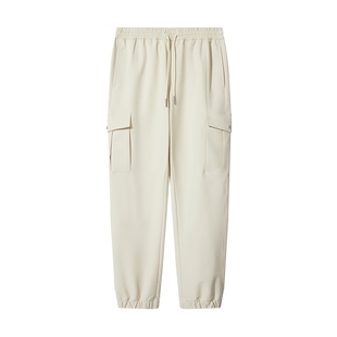 商场同款卡宾男装锥形休闲裤夏季款舒适多口袋商务通勤长裤F