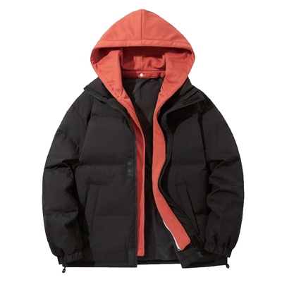 班尼路可拆针织帽羽绒外套情侣款