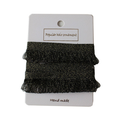 小香风流苏花边cottontime金银须