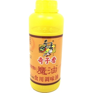 奇子香魔油浓香型B食用调味油480g烧烤凉拌炒菜火锅油辣椒调味料