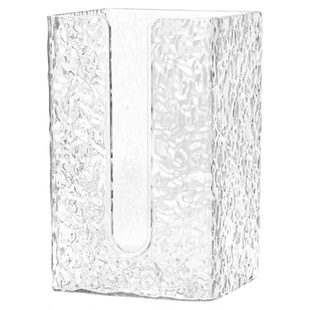 轻奢洗脸巾收纳盒纸巾盒壁挂式厨房卫生间厕所浴室倒挂抽纸盒透明