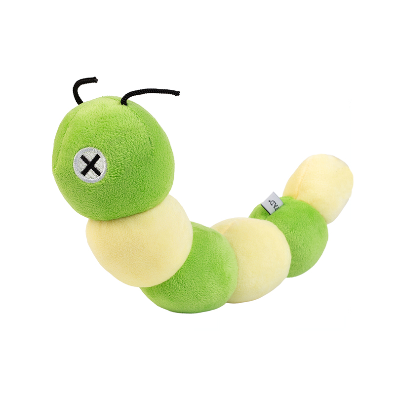 土猫宠物 FAD飞奇宠物猫玩具猫薄荷响纸仿真毛毛虫追逐耐咬逗猫棒