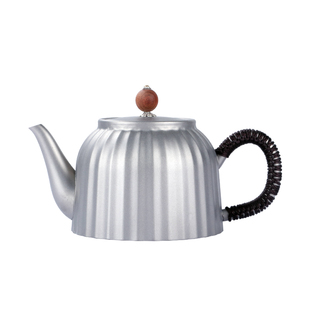 SILVERANT/银蚁纯钛茶壶户外露营功夫茶具带滤网家用泡茶器灯笼壶
