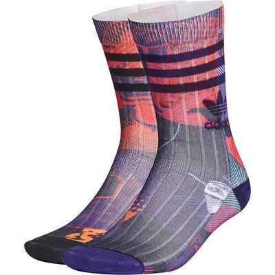 Adidas/阿迪达斯正品三叶草 CREW SOCK 2PP 男女运动袜子 GT6663