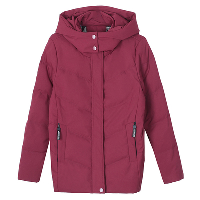 啄木鸟羽绒服女款2025冬季新款时尚妈妈加绒加厚保暖洋气短款外套