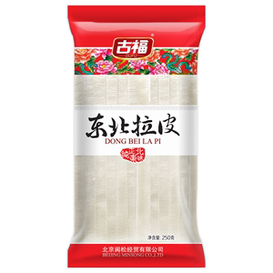 【古福旗舰店】东北大拉皮250gX5袋装凉拌粉皮